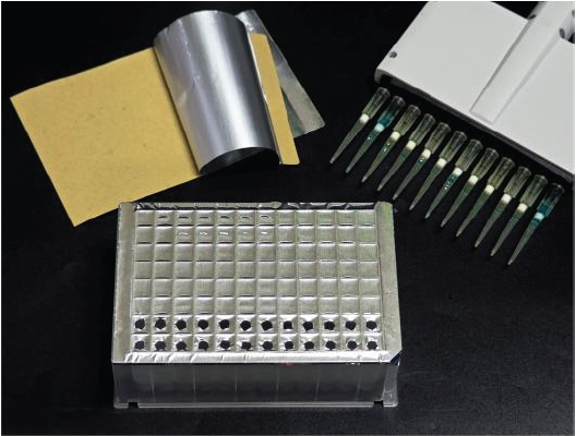 膠敏自粘鋁箔膜50um可穿刺L100202